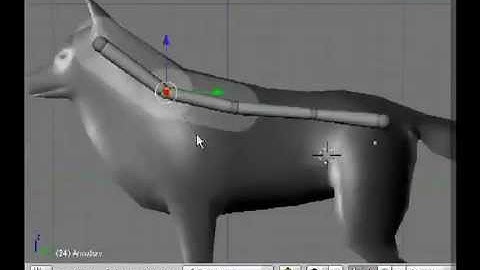 Wolf Rigged and Game-Ready - WIP 3 - Blender Rigging