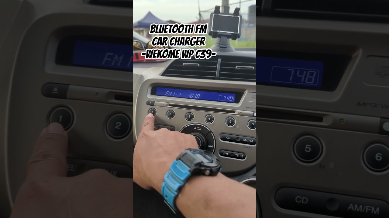 2025/10/13: How to set WEKOME Bluetooth FM Car Charger, WP C39.