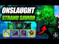 Best strand hunter onslaught build using sixth coyote destiny 2 hunter build
