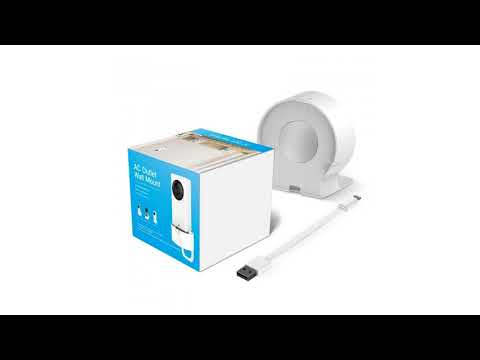 wyze-cam-pan-wall-mount,-360-degree-swivel-ac-outlet-wall-plug-mount-stand-holder...