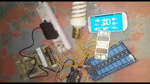 التحكم عن طريق الموبايل والمفاتيح في نفس الوقت (تجارب الاعضاء 4)