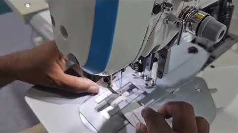 JK-1906G Elastic Attachment Bartack Machine