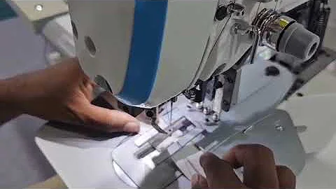 JK-1906G Elastic Attachment Bartack Machine