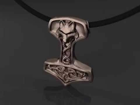 Mjölnir - Thors Hammer - Pendant by Mythos Jewelry Mjölnir - Thors Hammer - Pendant by Mythos Jewelry