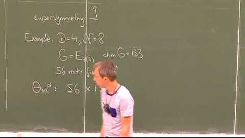 Henning Samtleben - Supergravity and Exceptional Field Theory, part 4