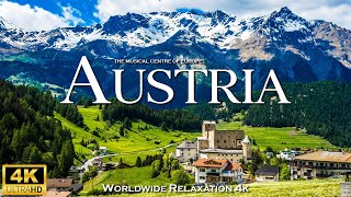 AUSTRIA 4K Amazing Nature Film - 4K Scenic Relaxation Film With Inspiring Cinematic Music