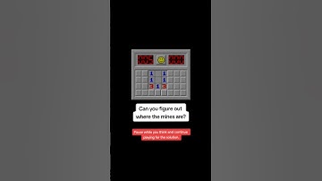 There are 5 mines! | #minesweeper #puzzle #brainteaser #tbt #fypシ #retrogames #xyzca