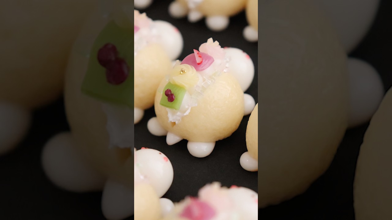 和のかめろんぱんはいかが?🍡🍡作ってみた #shorts #ハンドメイド