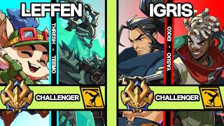 2XKO ▰ LEFFEN (Thresh-Teemo) vs IGRIS (Yasuo-Ekko) ▰ 2XKO Pro Replays
