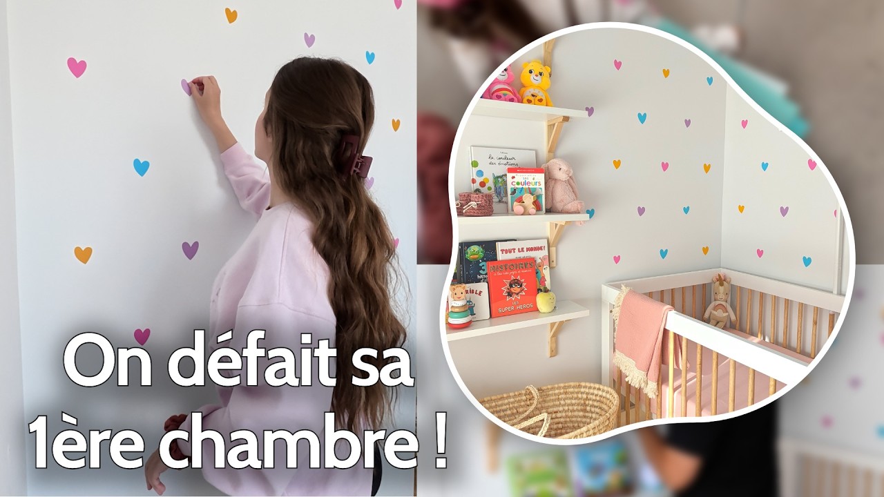 On défait sa première chambre et derniers achats !