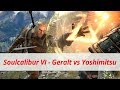 Soul calibur vi geralt vs yoshimitsu  briga de espadas