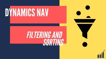 Dynamics NAV - Filtering