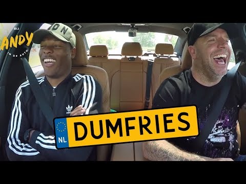 Denzel dumfries - Bij Andy in de auto
