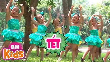 Sắp Đến Tết Rồi Về Nhà Rất Vui ♫ Ngày Xuân Long Phụng Sum Vầy - Nhạc Têt Thiếu Nhi Vui Nhộn Cho Bé