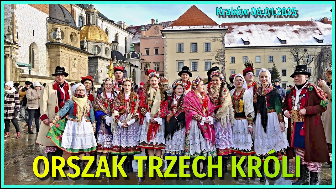 ORSZAK TRZECH KRÓLI 👑 Czerwony 👑 Kraków 6.01.2025