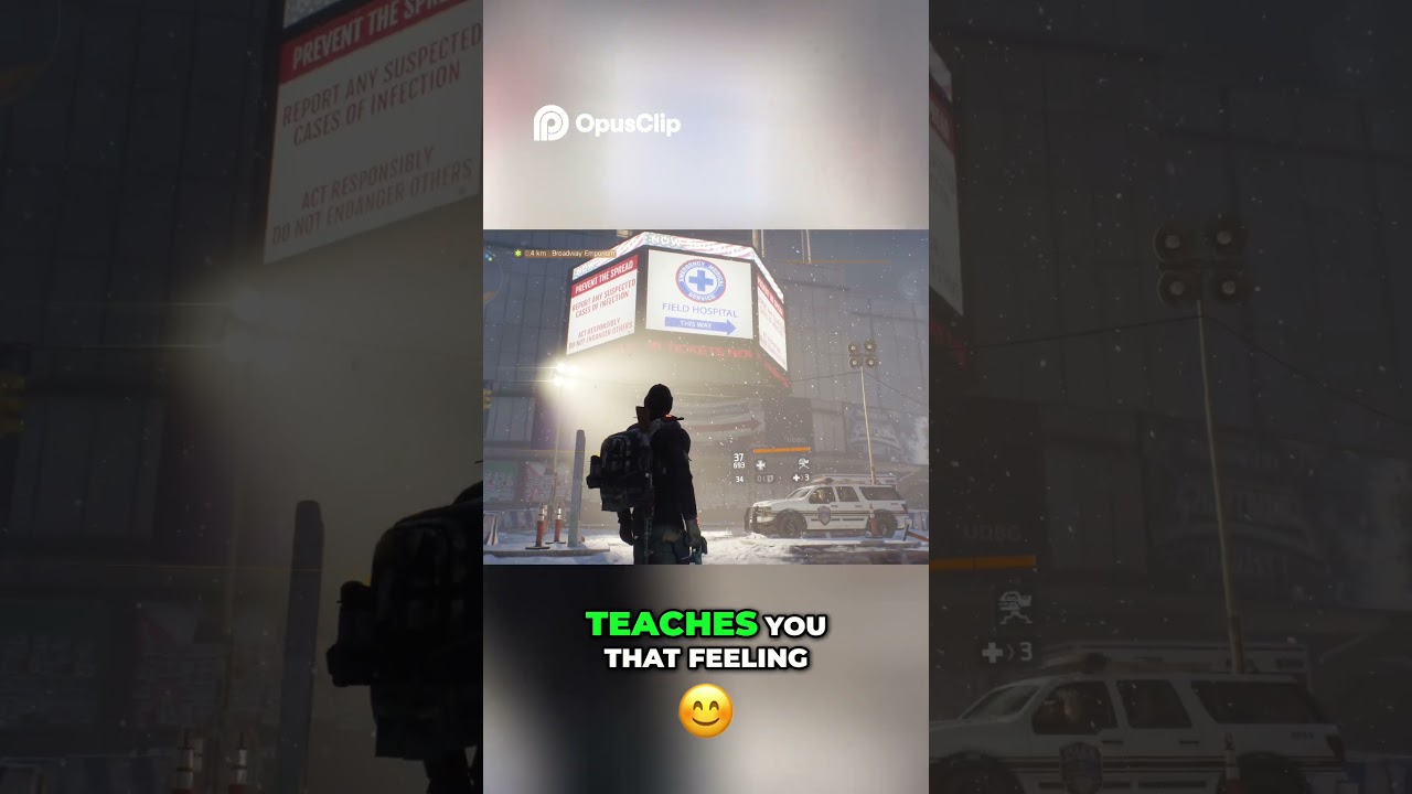 How Games Make You Feel 😬 #thedivision #openworld #ytshorts