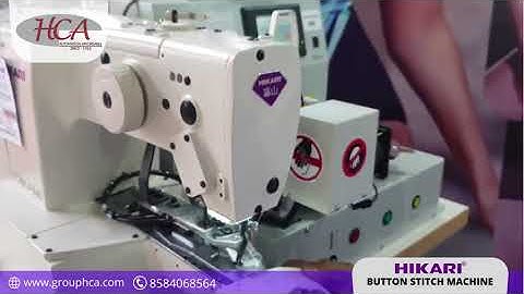 Hikari BUTTON STITCH MACHINE