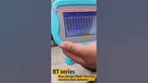 PQWT-BT series New design Multi-function wireless leak detector#leakage#Pipelineleaks