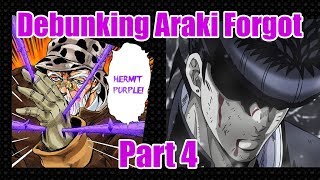 Debunking Araki Forgot: Part 4 - Diamond Is Unbreakable