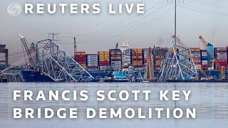 LIVE: Maryland governor speaks on planned demolition of Francis Scott Key Bridge