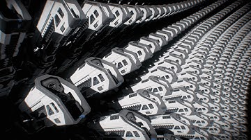 Focussing 1000 Railguns Onto A Single Spot