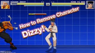 How to remove MUGEN Character Dizzy or Stun. (MUGEN Tutorial)