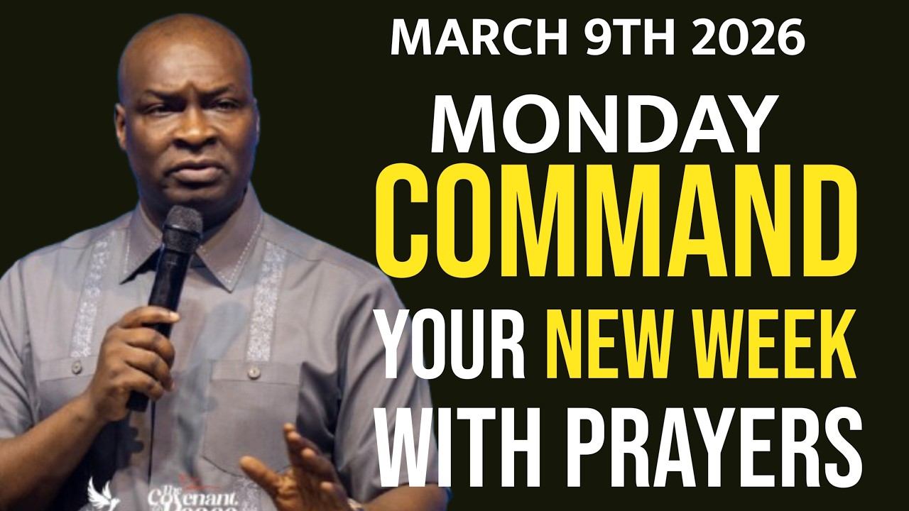 [MONDAY 9TH MARCH , 2026] SPEAK INTO YOUR MONDAY BEFORE THE ENEMY DOES-APOSTLE JOSHUA SELMAN