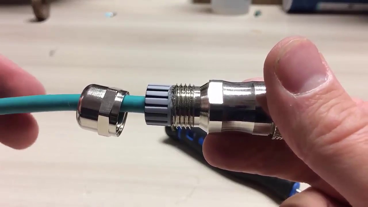 M12 Connector Assembly Instructions - YouTube