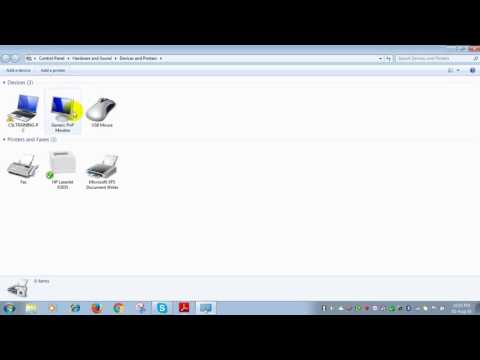 How To Network Using Printer Sharing For (Share a Windows 7 Printer)