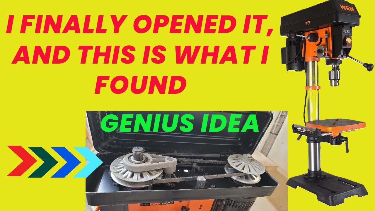 WEN DRILL PRESS How does the variable speed adjustment works? YouTube