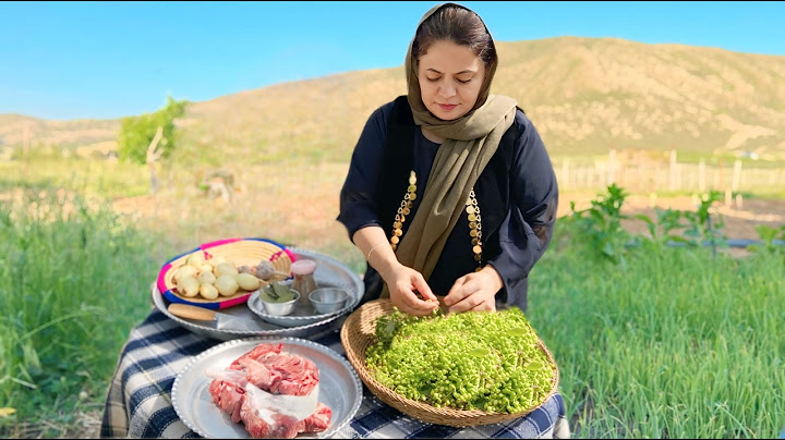 A Taste of Village Life | COOking Fetteh Meat 🥩 With Wild Van Fruit Sauce