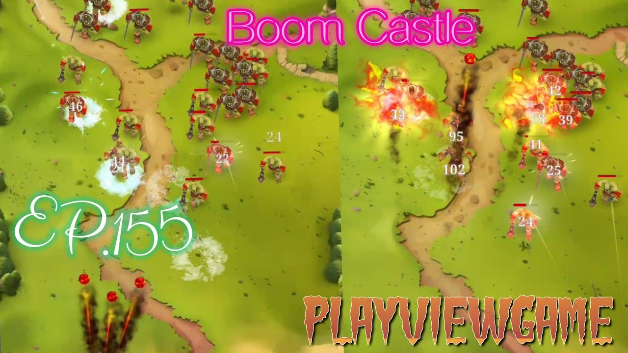 PlayViewGame EP.155 Boom Castle  #gaming  #shoot #shootinggames  #games #play #boom  #castle #rts  