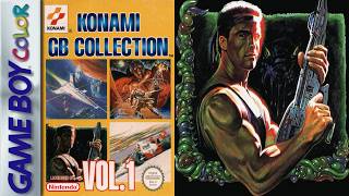 Konami GB Collection Vol 1-Contra/Probotector(Operation C) Europe - Bill RIzer - Gameboy Playthrough