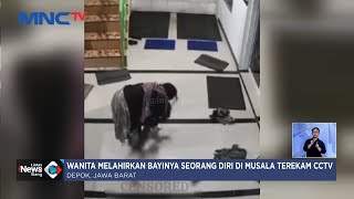 Heboh Wanita Melahirkan Bayi Seorang Diri Di Musala Kawasan Depok - Lis 1901