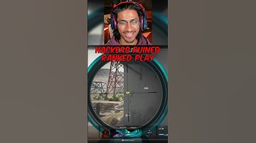HACKERS RUINED WARZONE RANKED! #shorts #warzone #cod