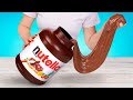 Comment faire un slime gant au nutella dans un pot