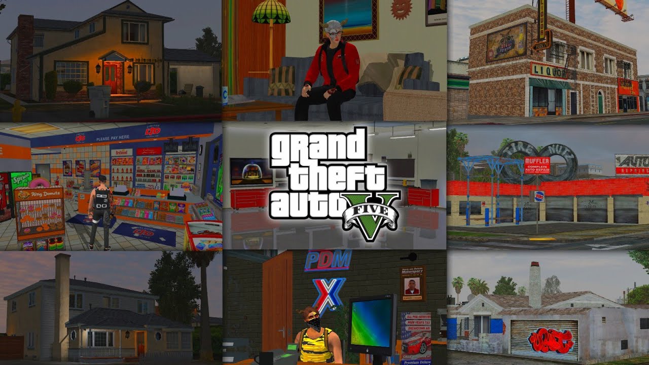 GTA SA FIVEM STYLE LITE VERSION FULL MAP GTA V NEW ‼️ - YouTube