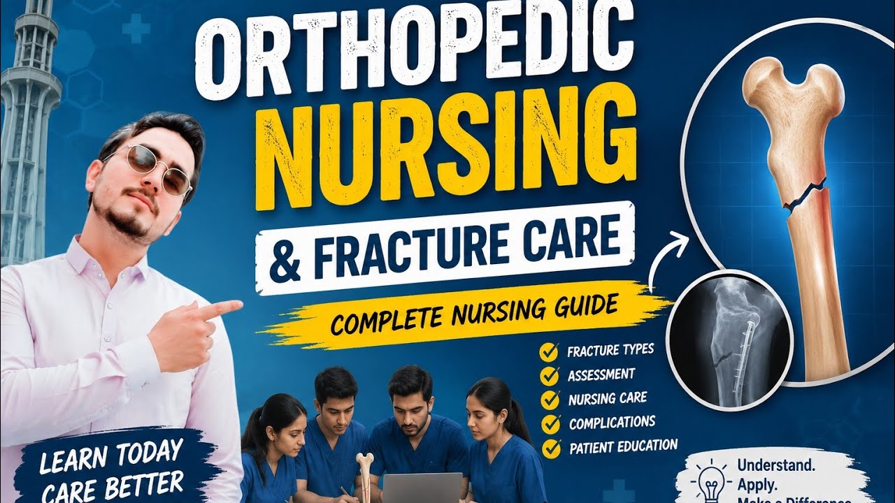 Orthopedic Nursing Unit:1 part:1 Adult Health Nursing BSN Four Semester in Pashto #orthopedics #nurs