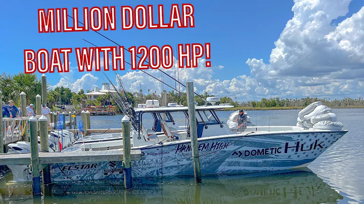 Offshore fishing on my buddys MILLION dollar FREEM...