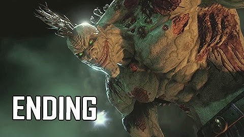 Batman Arkham Asylum Walkthrough Part 13 - ENDING + Final Boss (Return to Arkham Remaster Gameplay)