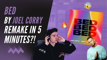 BED Remake In 5 Minutes?! | FL Studio Remake + FLP | Joel Corry x David Guetta x RAYE