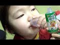 お医者さんには行かないけど学校(園)に行く前にアンパンマンのお薬を飲んだよ♪