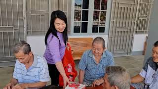 Lunch With The Elderly At The Sinar Abadi Nursing Home