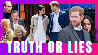 Harry & Meghan : The 17 Lies Narrative Debunked