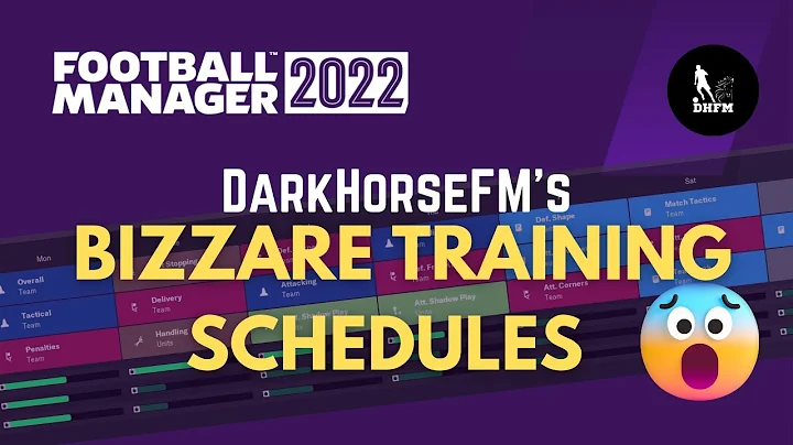 The Best FM22 Training Schedules & How to Create Yours Too!
