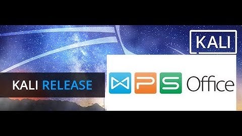 Install WPS Office on Kali Linux 2017.3