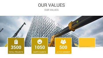 Construction PowerPoint Presentation Template