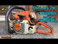 2/3 Stihl MS 290, Umbau zum Schlagschrauber! 😮 Kolbenfresser, neuer Zylinder, neues Design 👍