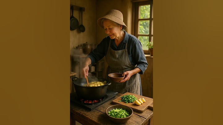 Grandma’s favorite soup Village life - Slow Life - Simple Recipes - Village Style Cook #villagelife