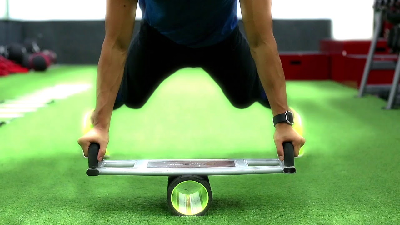 Sklz core push up board with foam roller YouTube